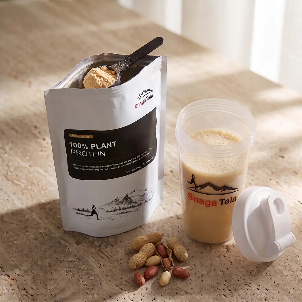 100% Plant Protein - kikiriki puter